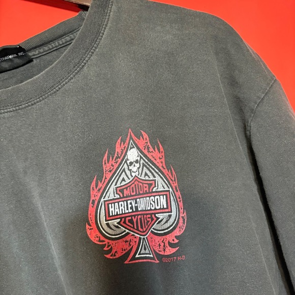 Vintage Harley Davidson Rock City Little Rock Arkansas T Shirt Mens‎ - Picture 2 of 6